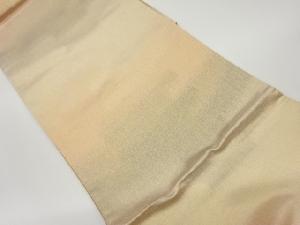 霞模様織出し全通袋帯